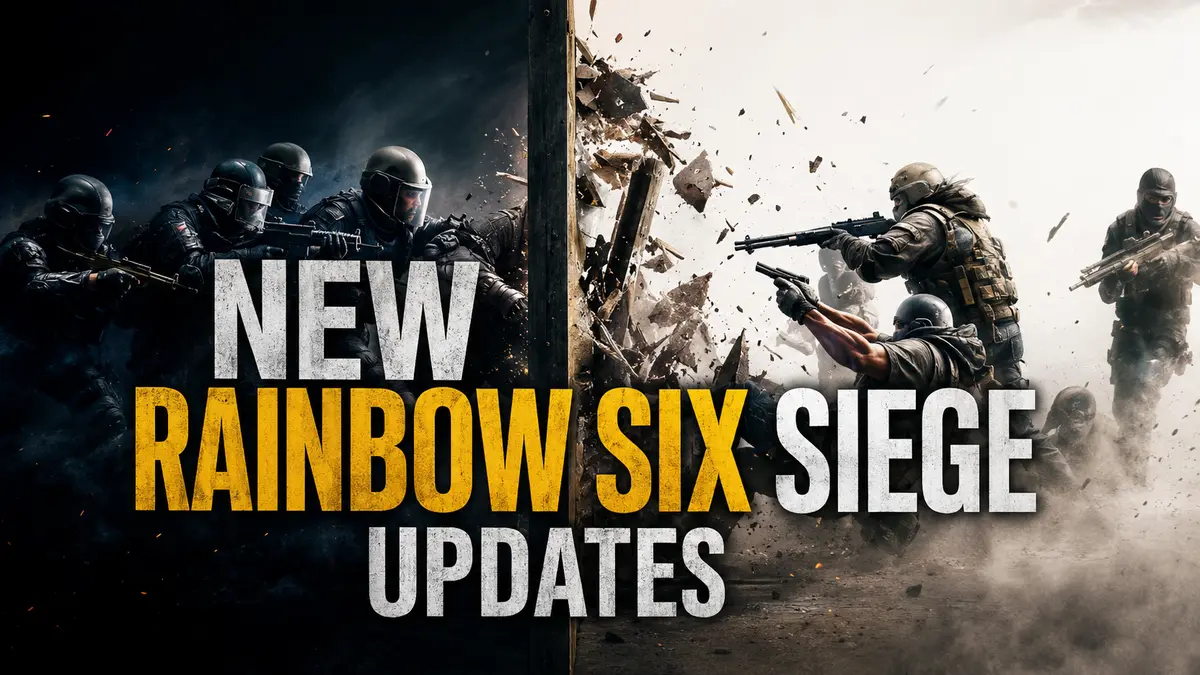 New Rainbow Six Siege Updates